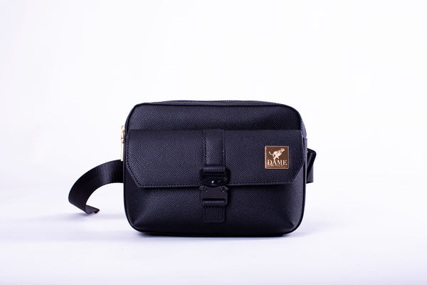 Lennox Chest Bag - Obsidian