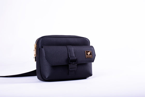 Lennox Chest Bag - Obsidian