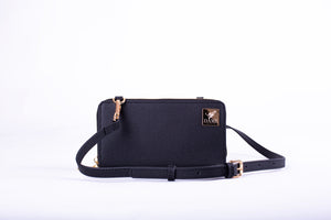 Charlotte Cell Phone Wallet - Obsidian