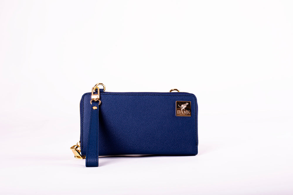 Charlotte Cell Phone Wallet - Dame Blue