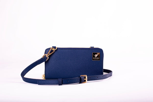 Charlotte Cell Phone Wallet - Dame Blue